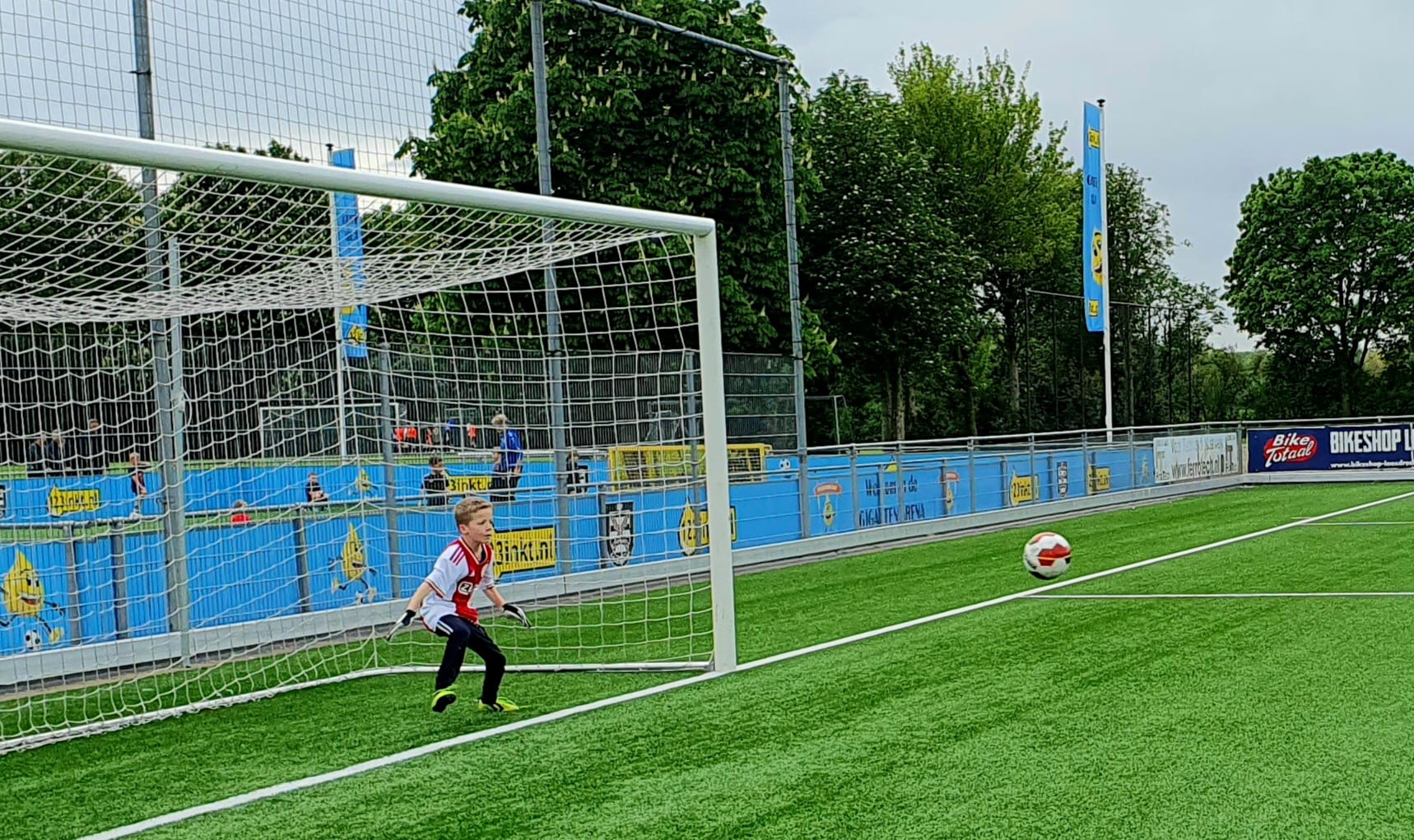 Voetbalkanz sfeerfoto